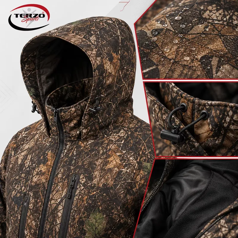سترات صيد شتوية للرجال مخصصة و - مراجعة Outdoor Hunting Prints وسعره